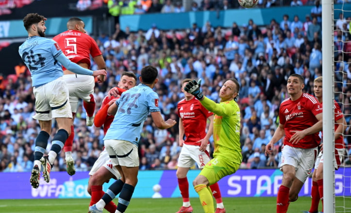 مانشستر سيتي يفوز علي نوتنغهام ويتأهل لنهائي كأس الإتحاد الإنجليزي